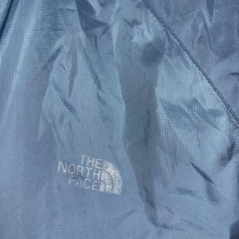 The North Face Jacket Mens XXL Blue Windbreaker Fleece Lined Full Zip Outdoor